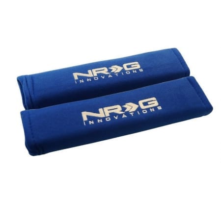 NRG Seat Belt Pads 2.7″ (wide) x 11″ – Blue (2pieces) Short