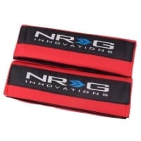 NRG Seat Belt Pads – Red