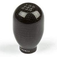 NRG Shift Knob – 42mm – 5 Speed Black Carbon Fiber