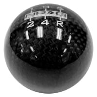 NRG Shift Knob – Ball Style Black Carbon Fiber Heavy Weight Universal – (480g / 1.1lbs)