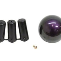 NRG Shift Knob – Ball Style Green/Purple Heavy Weight for Honda – (480g / 1.1lbs)