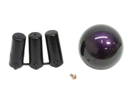 NRG Shift Knob – Ball Style Green/Purple Heavy Weight for Honda – (480g / 1.1lbs)