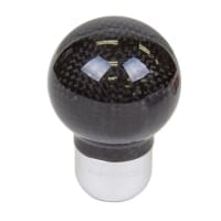 NRG Shift Knob – Semi-Ball Carbon Fiber with Logo Universal