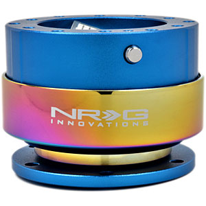 NRG Quick Release – Blue Body/Neo-Chrome Ring