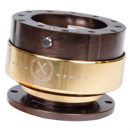 NRG Quick Release – Bronze Body / Chrome Gold Ring