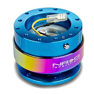 NRG Quick Release – New Blue Body/Neo-Chrome Ring