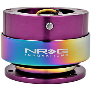 NRG Quick Release – Purple Body/Neo-Chrome Ring