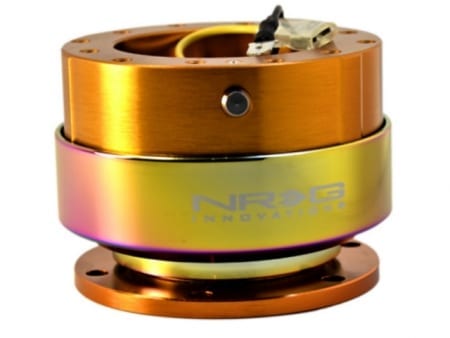NRG Quick Release – Rose Gold Body/ Neo-Chrome Ring