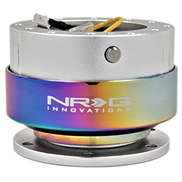 NRG Quick Release – Silver Body/Neo-Chrome Ring