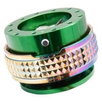 NRG Quick Release Kit – Green Body / Neochrome Pyramid Ring