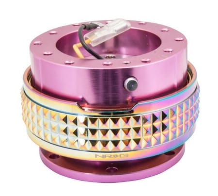 NRG Quick Release Kit – Pink Body / Neochrome Pyramid Ring