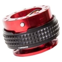 NRG Quick Release Kit – Red Body / Black Pyramid Ring