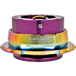 NRG Quick Release – Purple Body/Neo-Chrome Ring