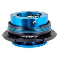 NRG Quick Release Kit – Blue Body / Black Ring w/ Blue Horizontal Stripes