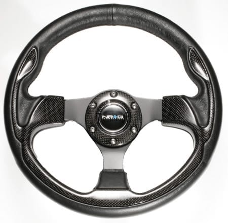 NRG 320mm Sport Steering Wheel w/ Real Carbon