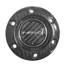 NRG Horn Ring Black Carbon Fiber Ring + NRG Horn Button + Srews