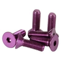 NRG Steering Wheel Screw Kit Upgrade Purple “CONICAL”
