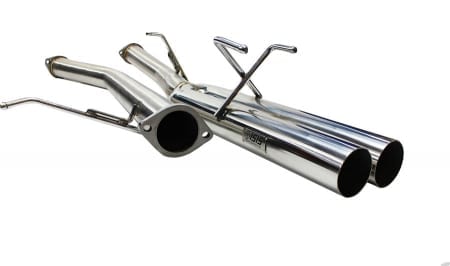 ISR Performance EP (Straight Pipes) Dual Tip Exhaust – Nissan 240sx 89-94 (S13) – 3″