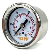 Deatschwerks Mechanical fuel pressure gauge