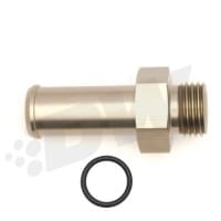 Deatschwerks 6AN ORB Male to 3/8″ Barb Fitting (single barb – incl o-ring)