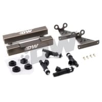 Deatschwerks Subaru side feed to top feed fuel rail conversion kit and 2200cc fuel injectors