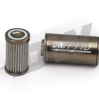 Deatschwerks In-line fuel filter element, 10 micron 110mm housing