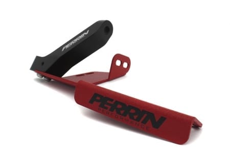 PERRIN Master Cylinder Support for 08-14 STI Red Wrinkle Finish