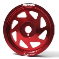 PERRIN Crank Pulley For EJ Engines Red