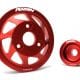PERRIN Crank pulley for BRZ-FR-S, 15-16 WRX, or FA/FB engines Black