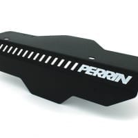 PERRIN Belt Cover for Subaru Black Wrinkle Finish