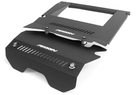 PERRIN Intercooler Shroud and Belt Cover Kit 15-17 WRX Black
