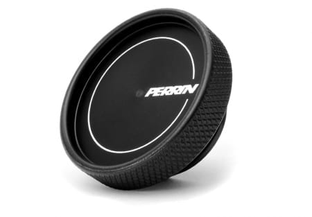 PERRIN Oil Fil Cap BRZ/FR-S Round Style Black Anodized