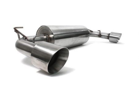PERRIN Catback Exhaust 2.5″ for BRZ/FR-S/86 w/Dual Tips & Resonator Brushed