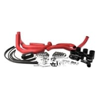 PERRIN Boost Tube Box 08-14 WRX Red Boost Tubes with Black Couplers
