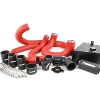 PERRIN Boost Tube Box 15-18 WRX Red Boost Tubes with Black Couplers