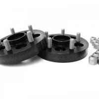 PERRIN Wheel Spacers 20mm DRM Style for 05-17 STI or 5-114.3, 56mm Hub Black Anodized