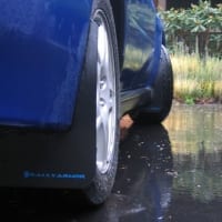 Rally Armor Front & Rear Mud Flaps – Black/Blue Logo – ’02 – 07 Subaru Impreza RS, 2.5i