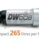 Deatschwerks DW65v series, 265lph in-tank fuel pump w/ install kit for VW and Audi 1.8t FWD