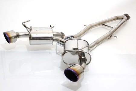 Apexi RS Evo Extreme Muffler, 2009+ Nissan 370Z (Non resonated)