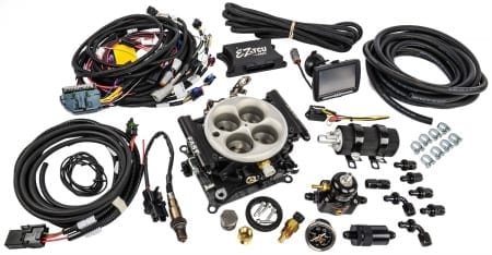 FAST FAST EZ-EFI Self-Tuning Fuel Injection System Master Kit with Inline Fuel Pump Kit (30227-06KIT)
