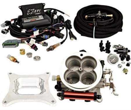FAST EZ-EFI Self-Tuning Fuel Injection System Kit – 1972-1991 Jeep 4.2L (30294-06KIT)