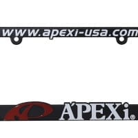 Apexi Accessories A’PEX License Plate Holder, Red Logo