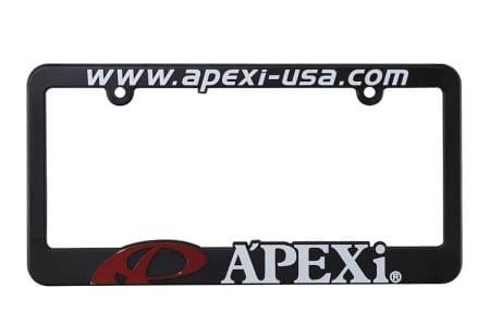 Apexi Accessories A’PEX License Plate Holder, Red Logo
