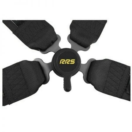 RRS FIA EVO 6 Harness, 3/2’’ HANS Compatible – Black