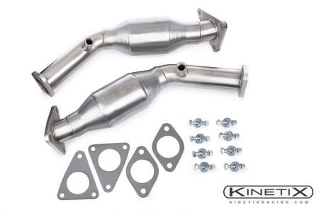 Kinetix High Flow Catalytic Converter Set – VQ35HR / VQ37HR – Nissan 350Z, 370Z / Infiniti G35, G37, Q50, Q60