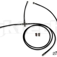 GK Tech Stainless Steel Braided Teflon Lined ABS Delete Kit | 240sx LHD