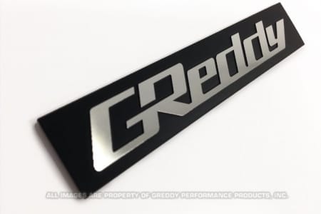 GReddy Emblem Black Logo for Intake Plenum