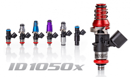 Injector Dynamics ID1050x Injectors – 2009+ Genesis V6. Direct replacement (no adapter top). 14mm