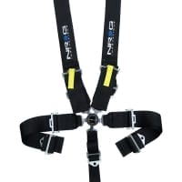 NRG SFI 16.1 5 Pt 3inch Seat Belt Harness / Cam Lock- Black