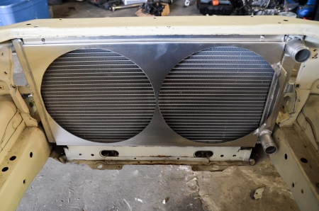 Chase Bays Tucked Aluminum Radiator – Nissan 240sx S13 / S14 / S15 and R32